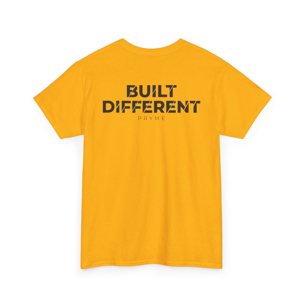 T-Shirt — PRYME X Crown Logo Tee (Streetwear, Minimal Monochrome)