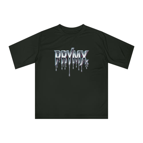 Built Different Drip Performance T‑Shirt — Metallic Graphic Athletic Tee