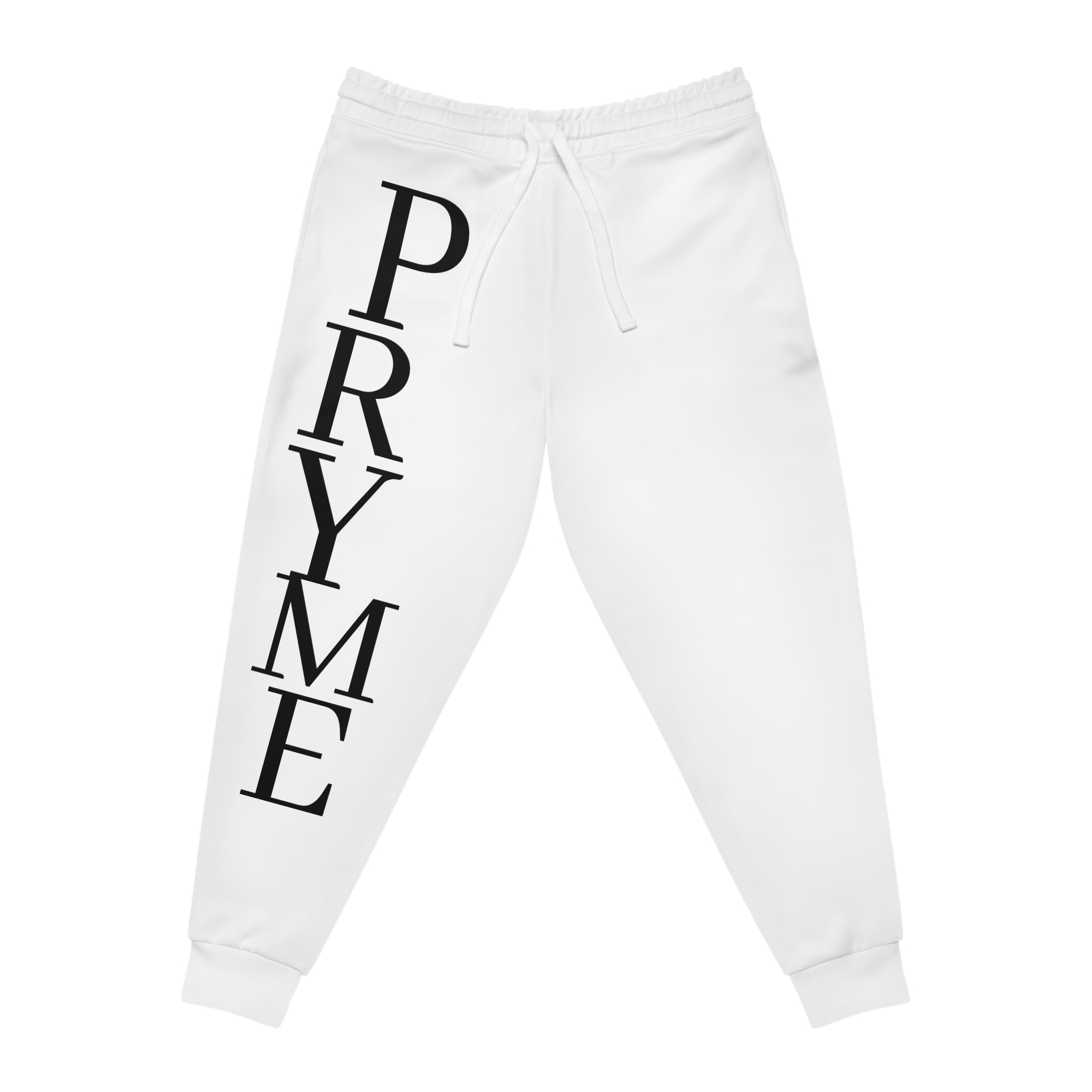 PRYME Vertical Logo Joggers — Athletic Streetwear Sweatpants